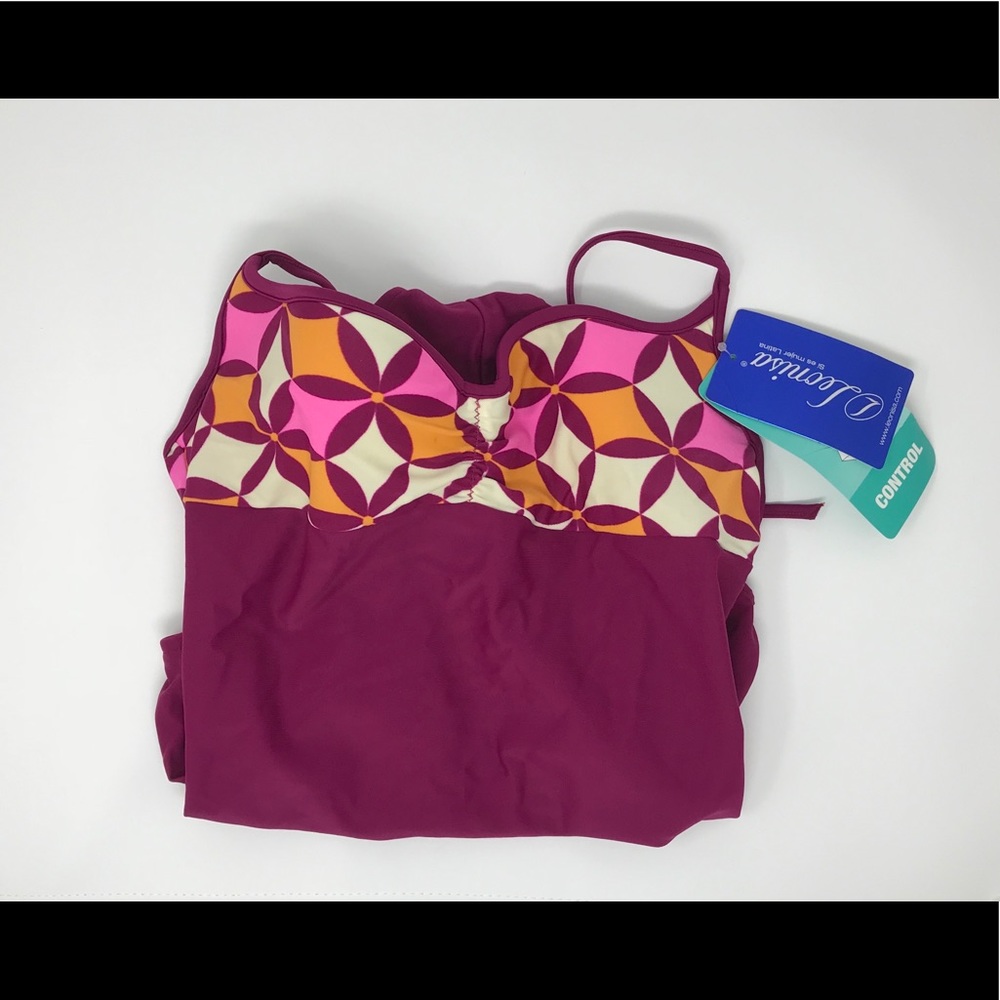 Purple One Piece Bathing Suit